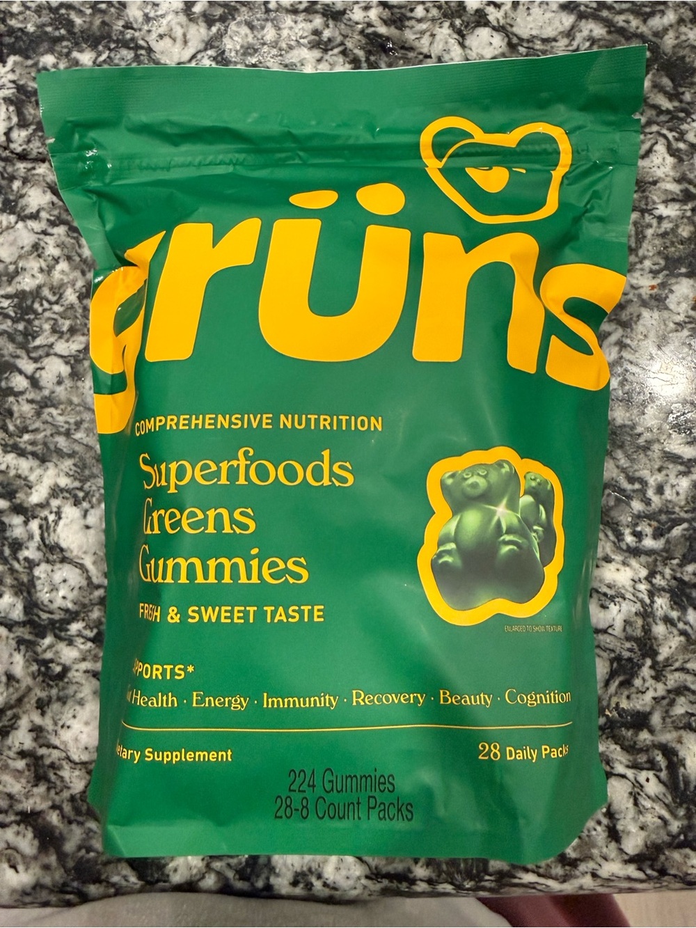 Superfoods Greens Gummies - Green